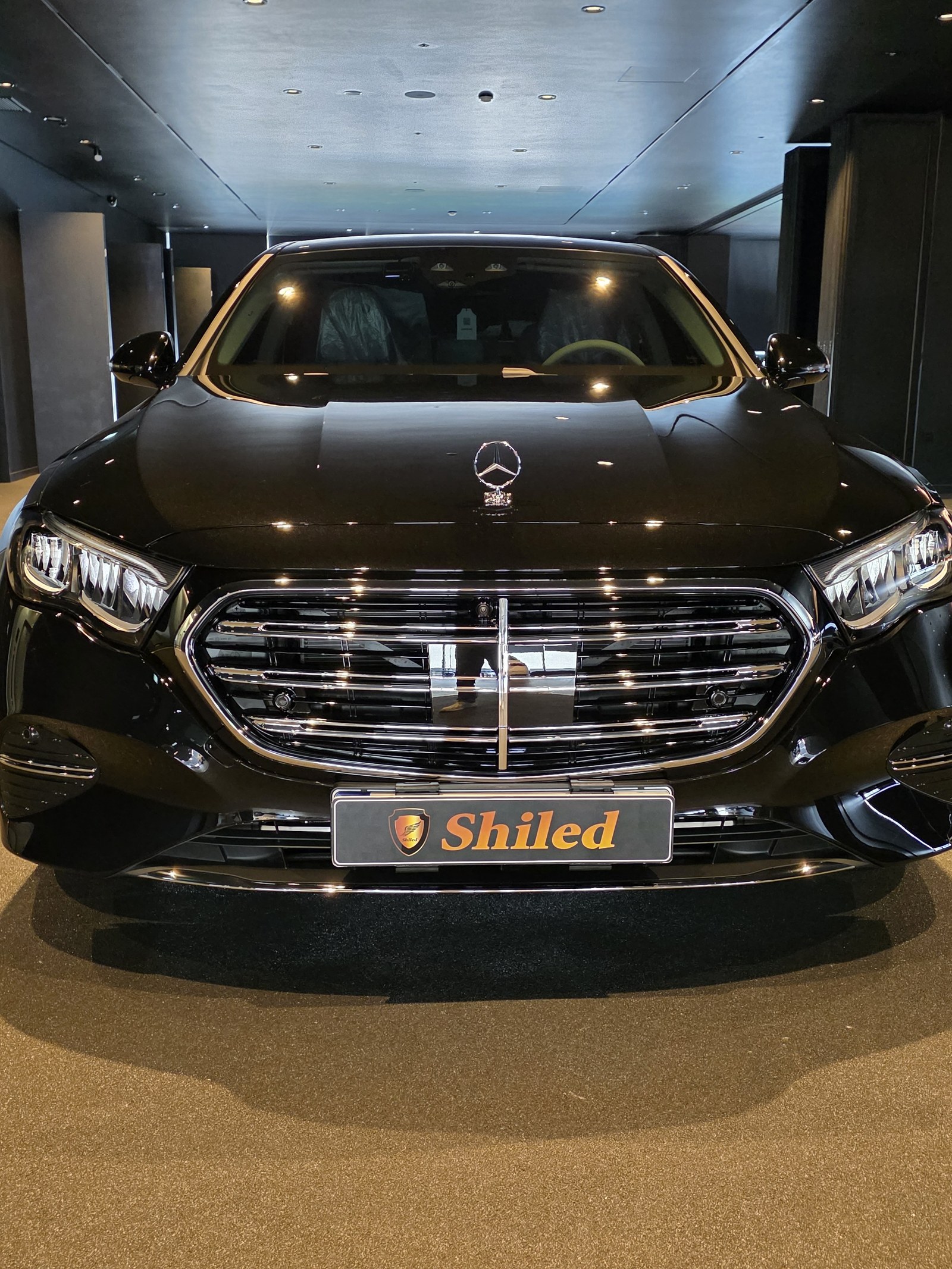 부산 벤츠 E200 신차 그릴 정면