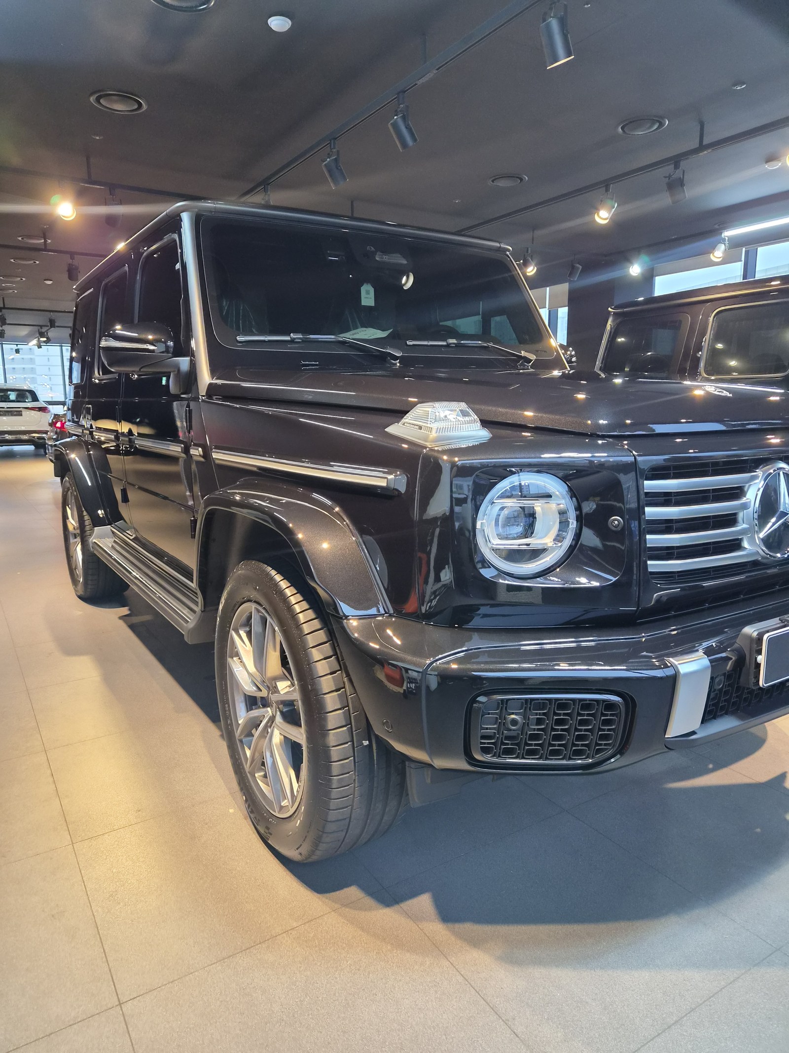 부산 유리막코팅 G450 검정 신차 F5 - 쉴드광택 전측면