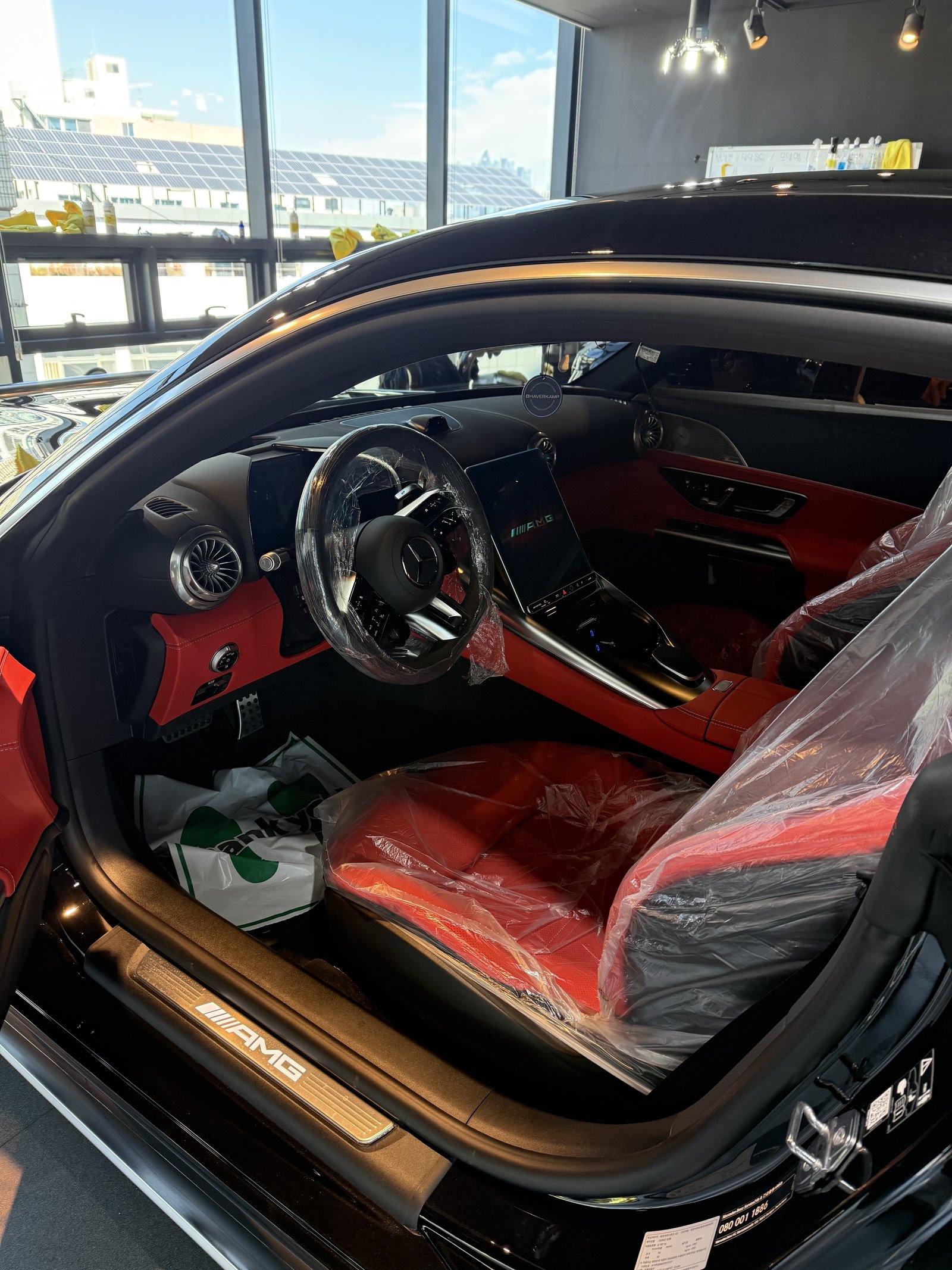 메르세데스-AMG GT55 신차 실내 - 출고 전 컨디션