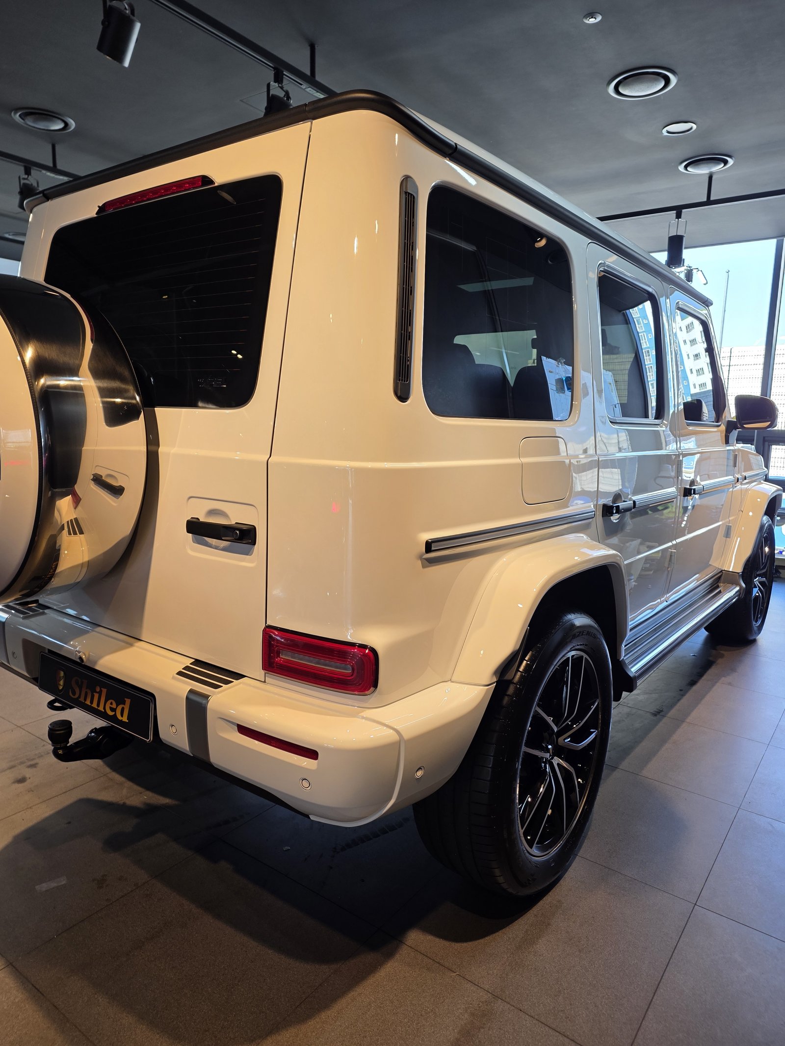 벤츠 G450 신차 후면 - 부산 쉴드광택 신차코팅