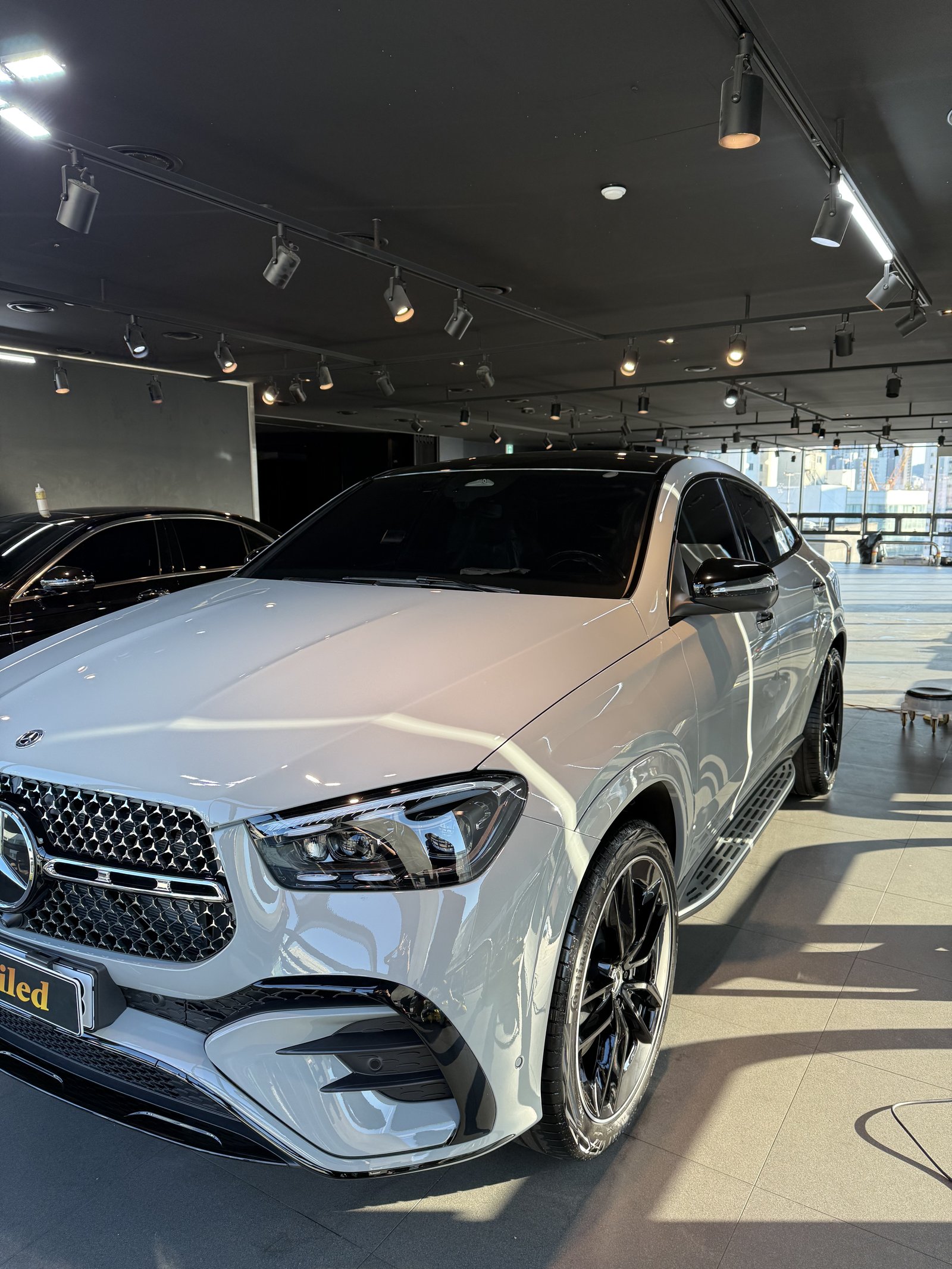 GLE450 AMG 쿠페 측면 - 출고 전 코팅