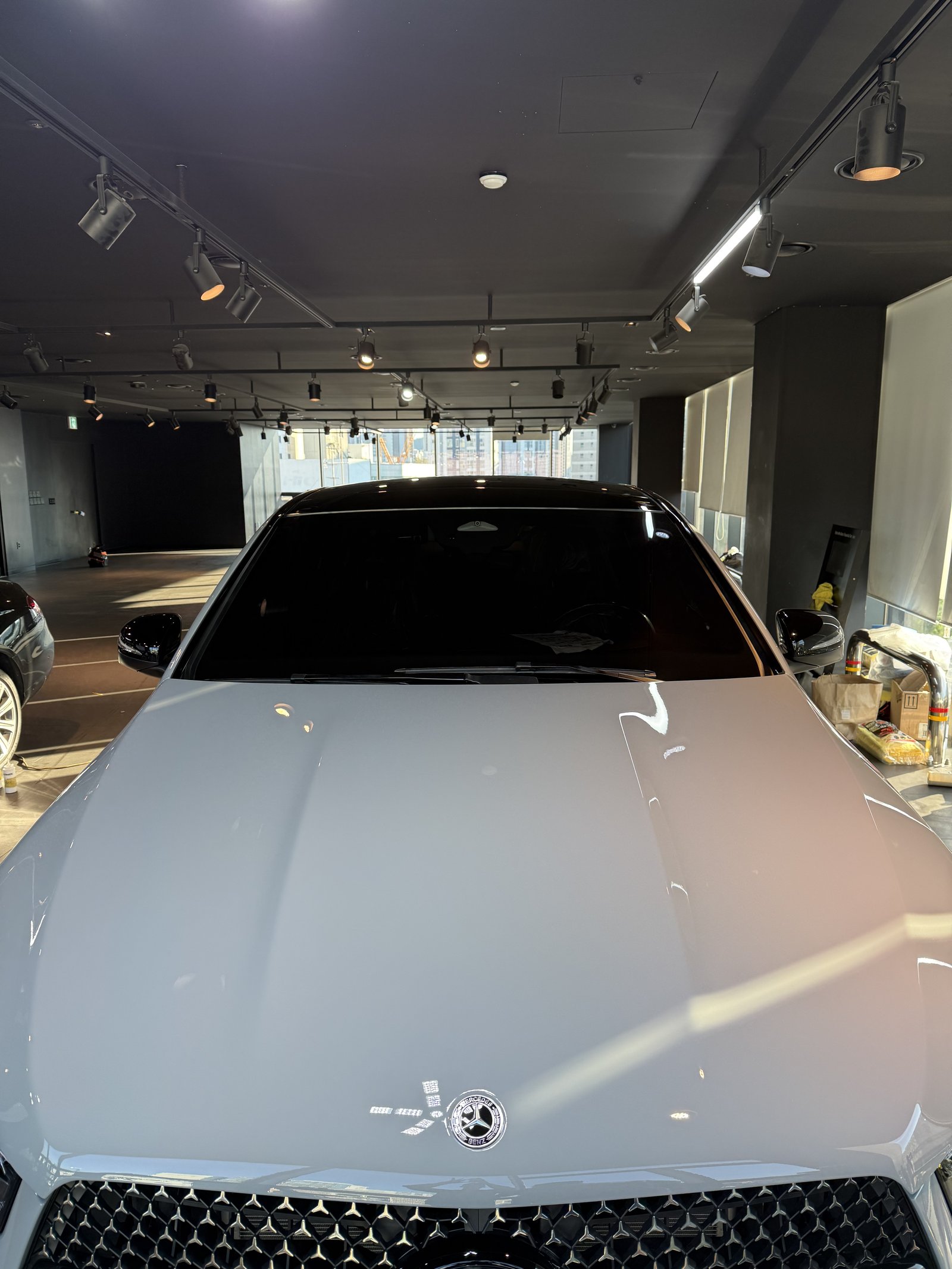 GLE450 AMG 쿠페 보닛 - 부산 유리막코팅