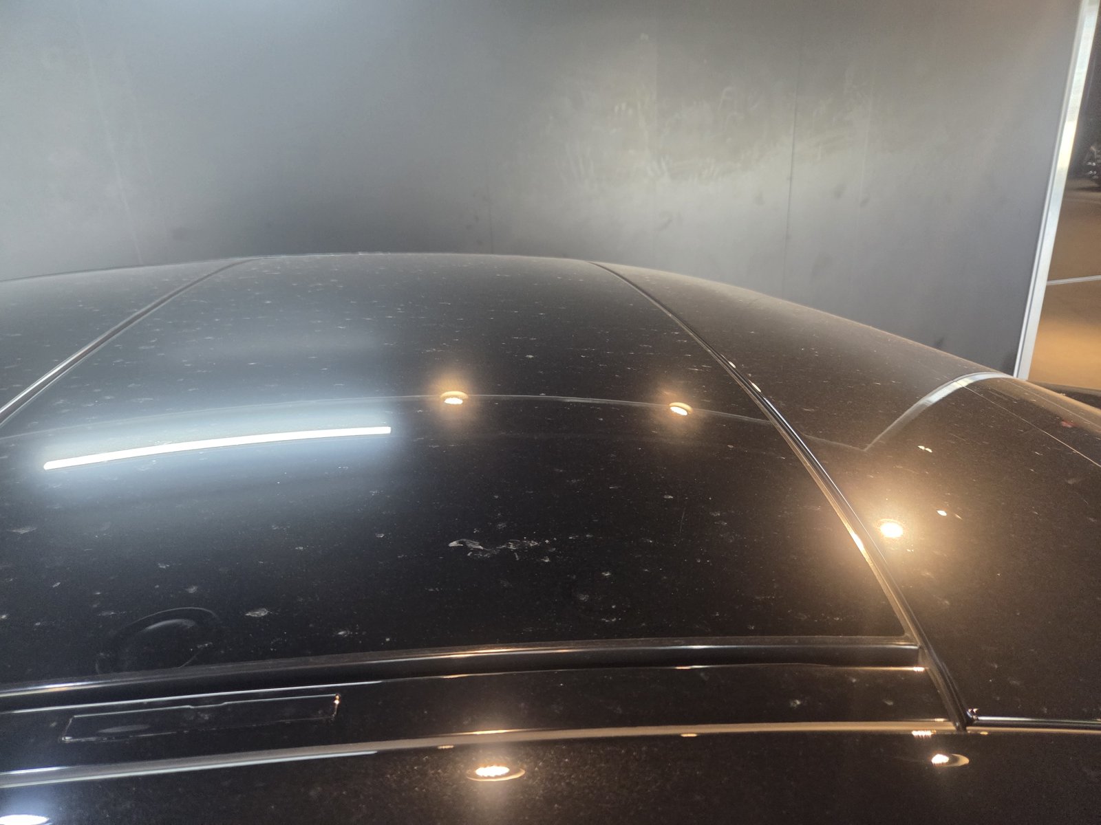 벤츠 S450 검정 루프 잔기스 - 광택 전