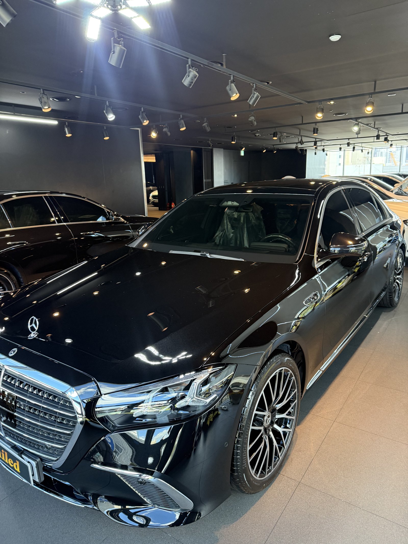 S500 신차 측후면 - 부산 쉴드광택 신차코팅