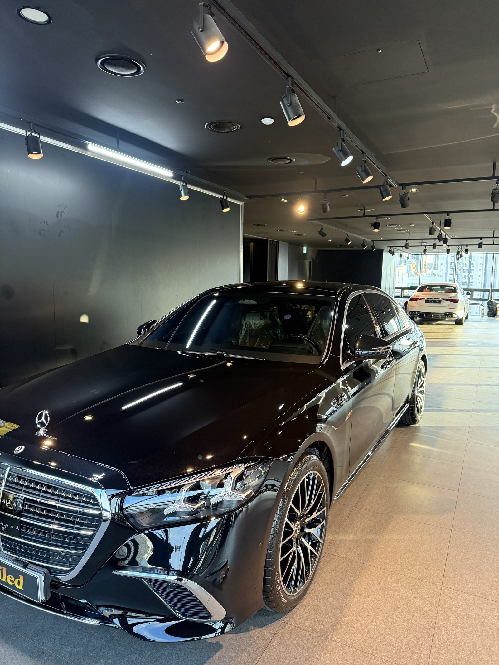 S500 검정 전측면 반대편 - 출고 전 코팅