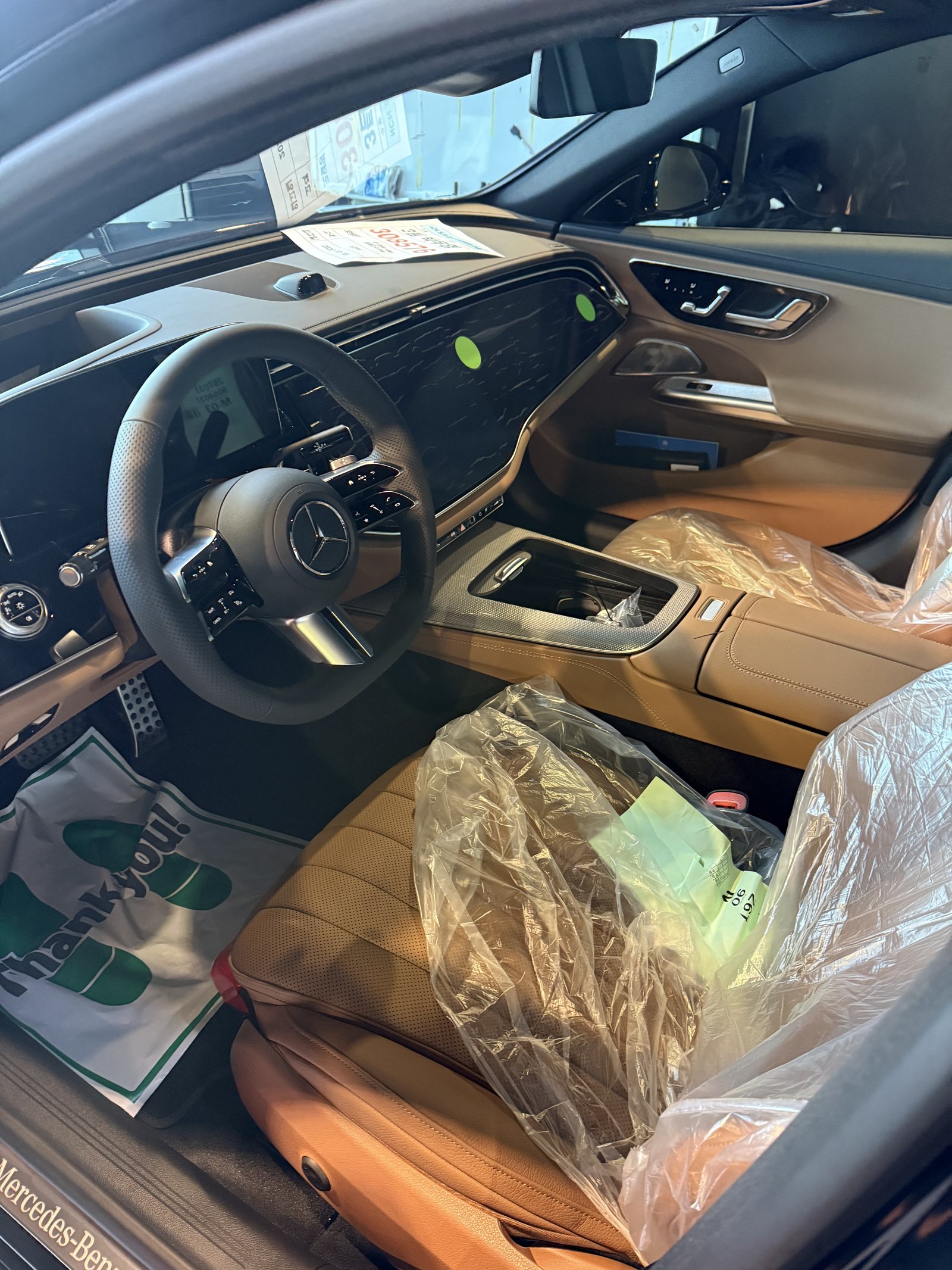 E300 AMG 검정 실내 - 출고 전 컨디션