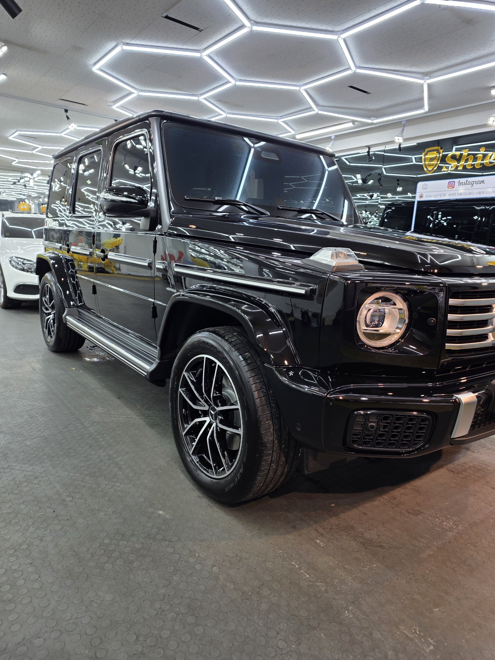 G450 후측면 - 출고 전 코팅