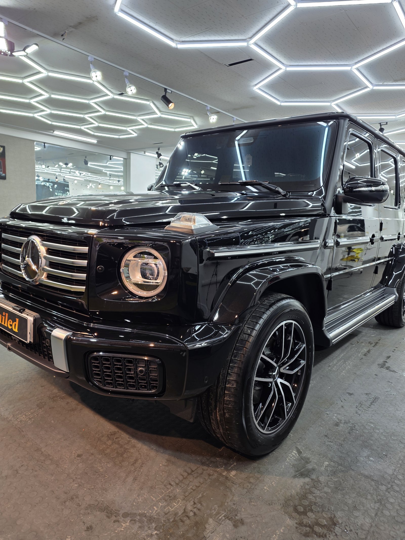 G450 보닛 - 출고 전 코팅