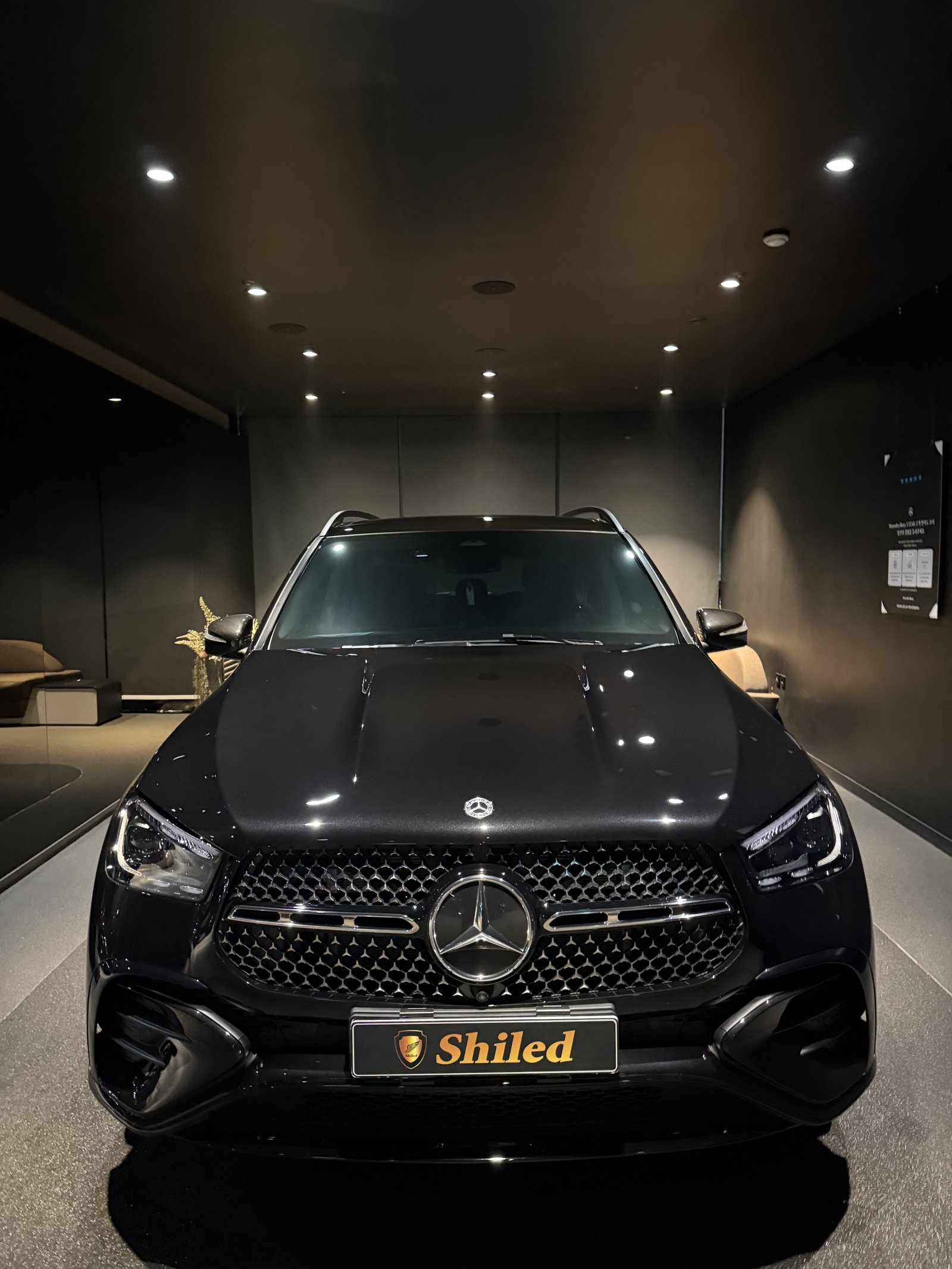 GLE450 AMG 정면 - 부산 쉴드광택 신차코팅