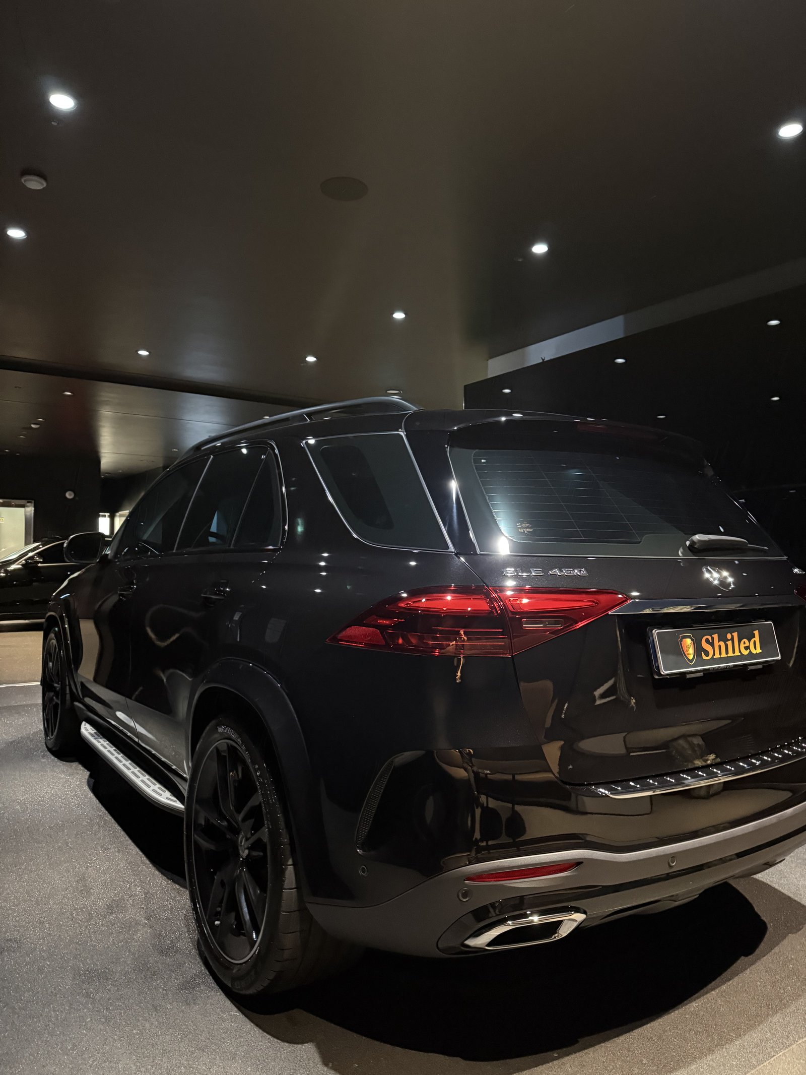 GLE450 AMG 측후면 - 부산 유리막코팅