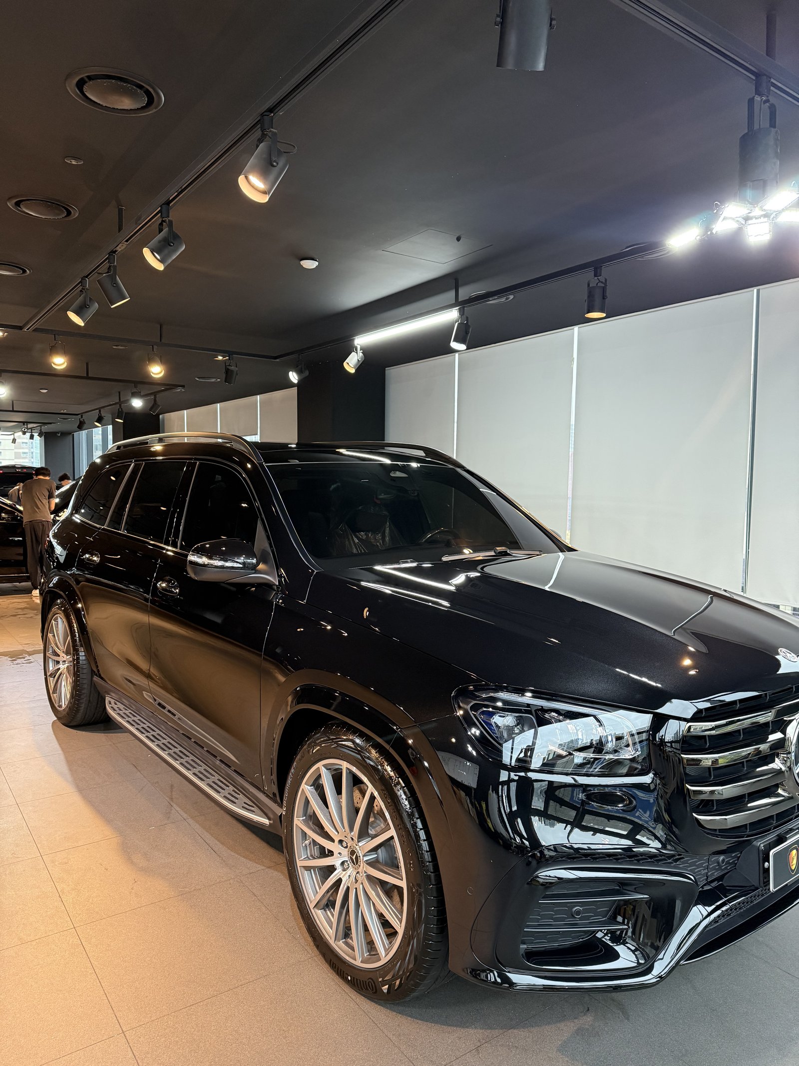 GLS450 전측면 - 부산 유리막코팅