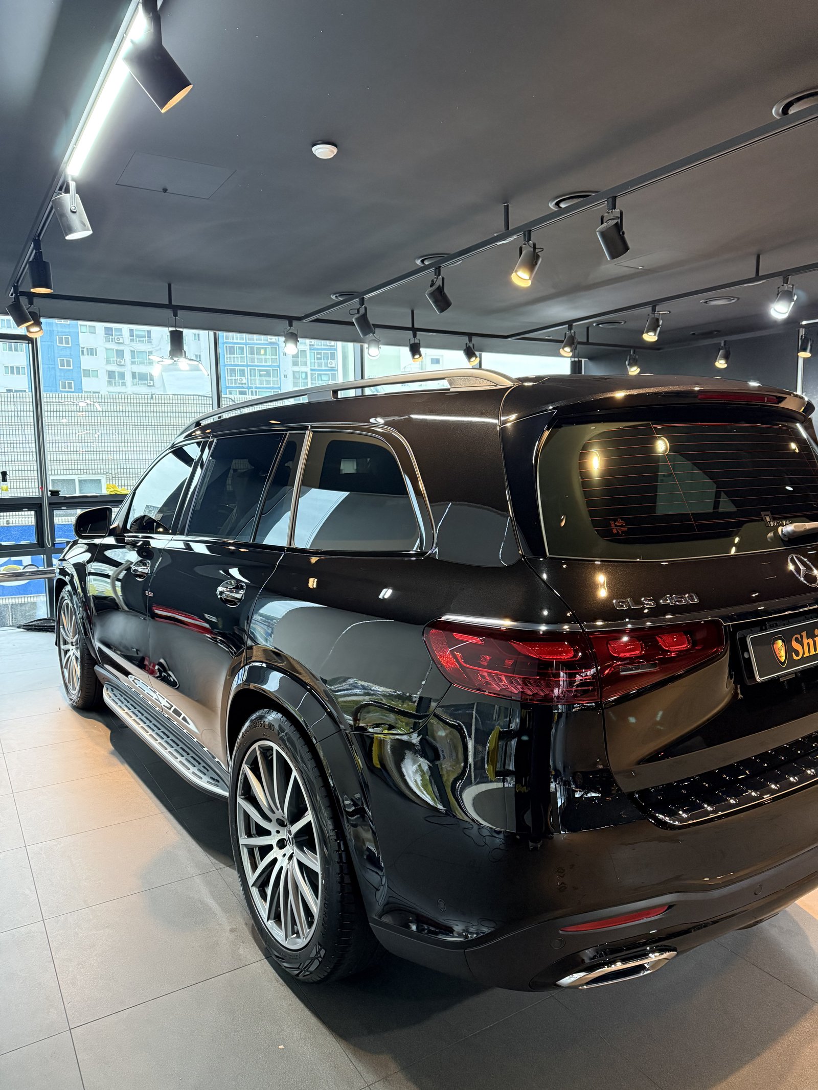 GLS450 측후면 사이드 발판
