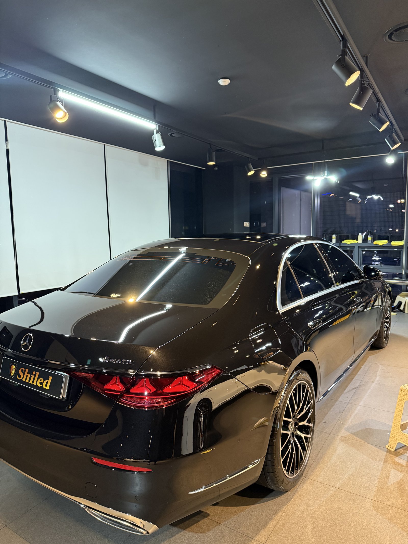S500 후측면 - 출고 전 코팅