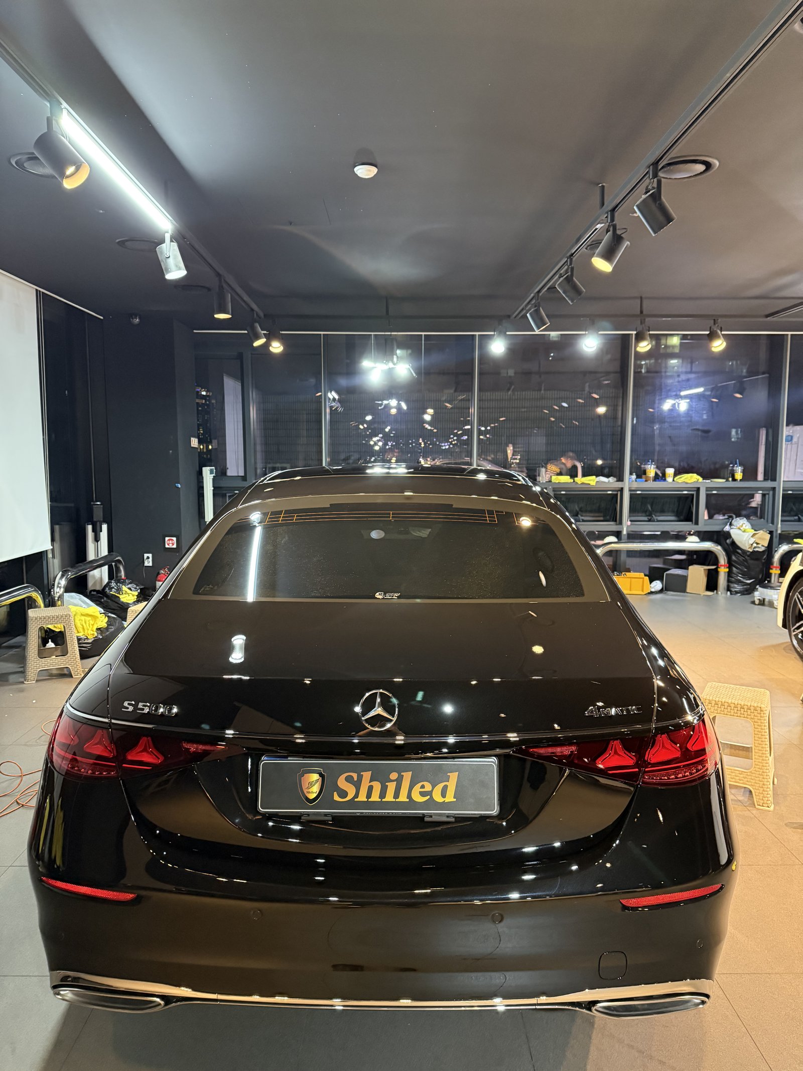 S500 4MATIC 후면