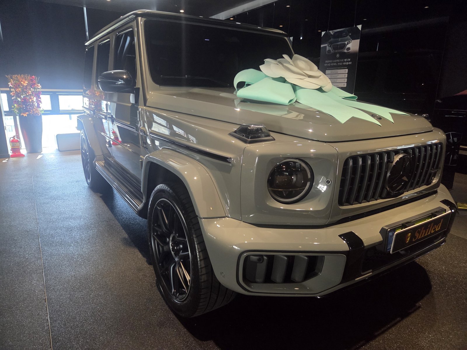 G63 그레이 전측면 - 부산 유리막코팅