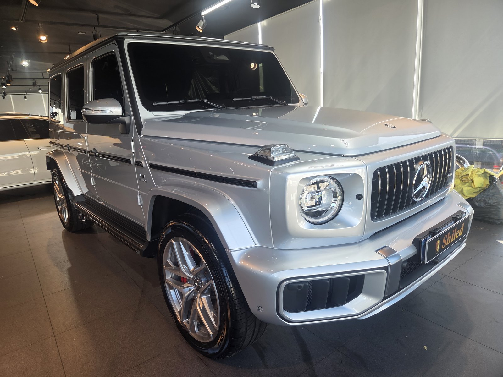 G63 실버 전측면 - 부산 유리막코팅