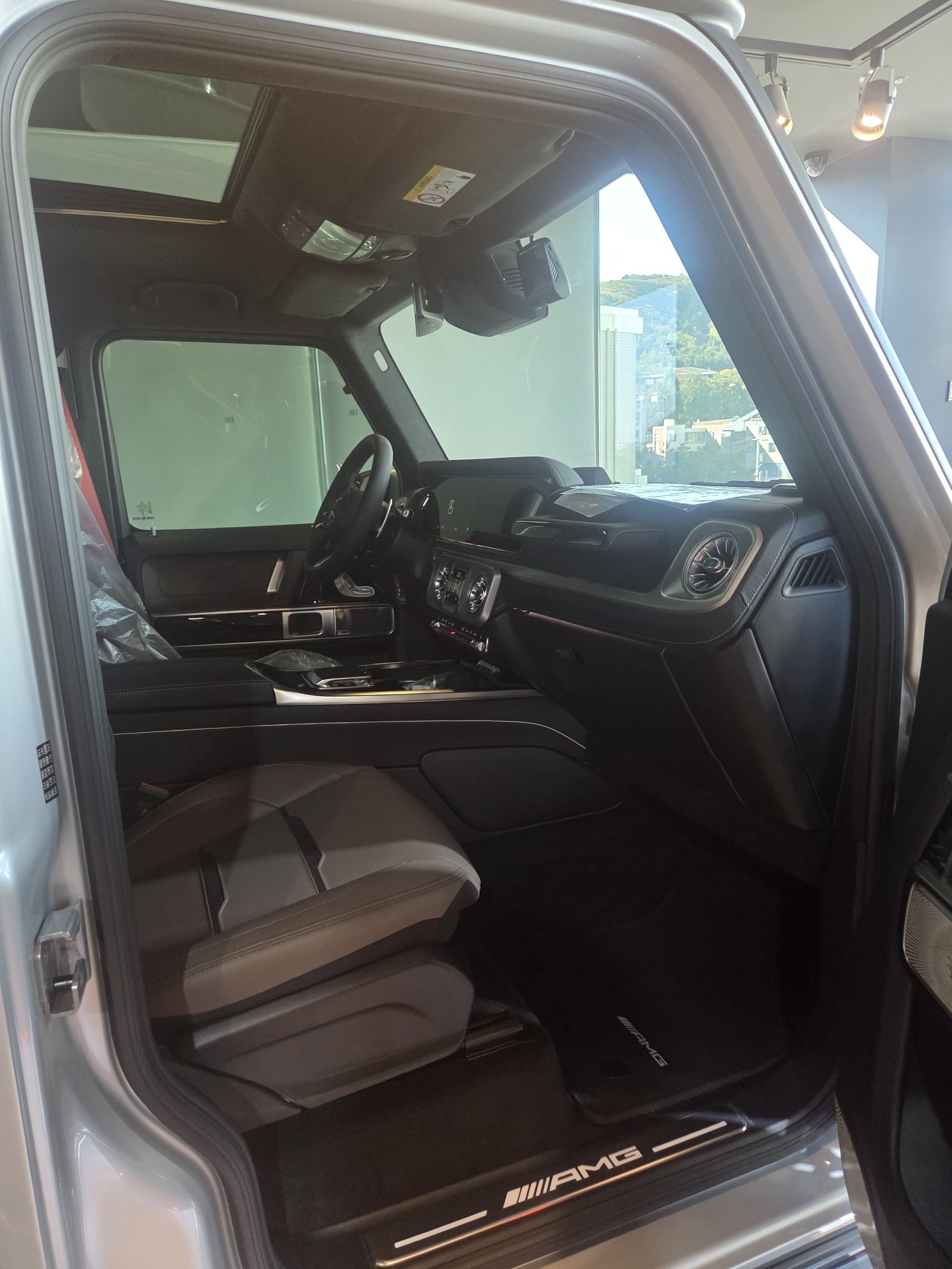 G63 실내 AMG 도어스커프