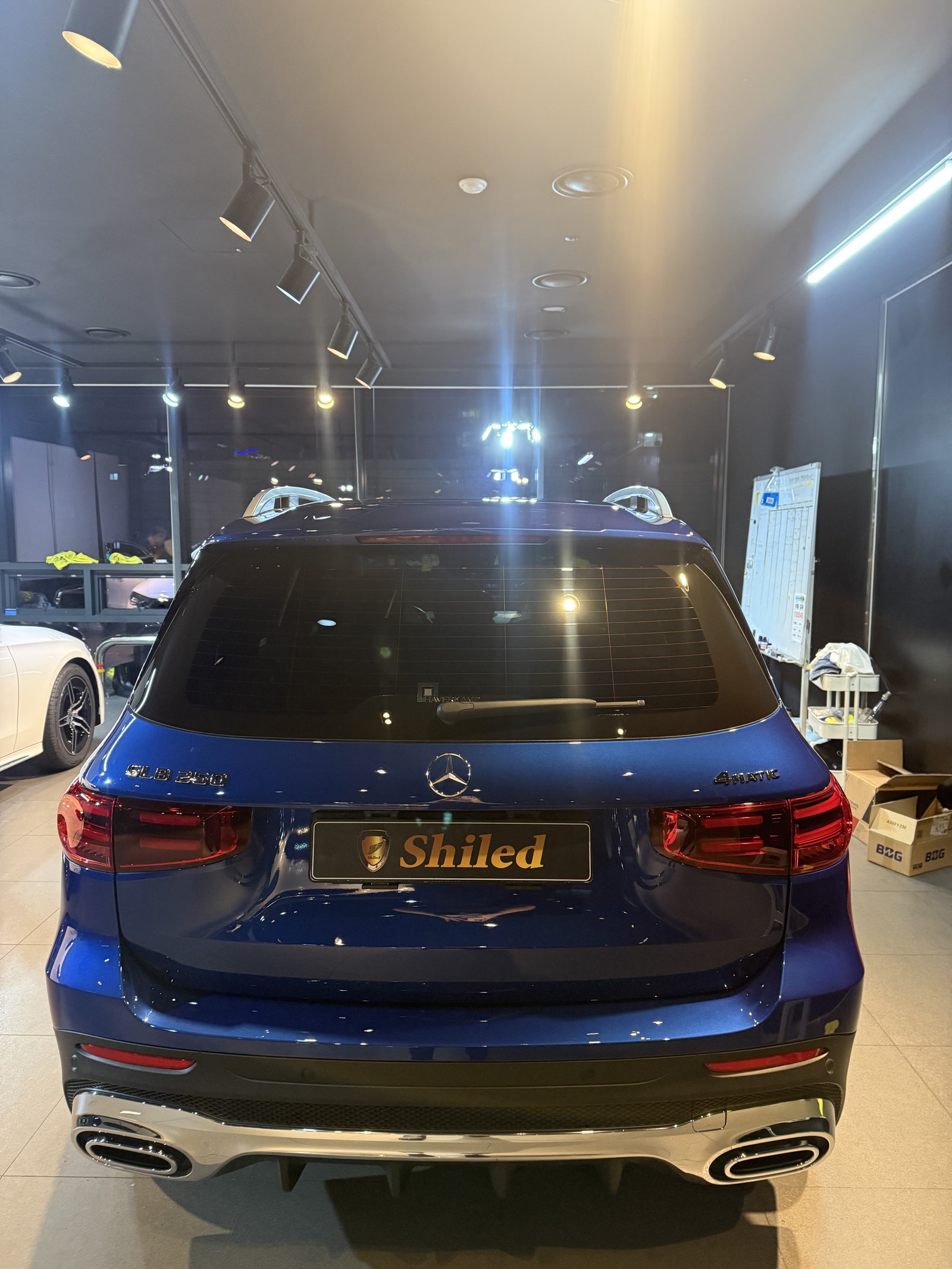 GLB250 블루 후면