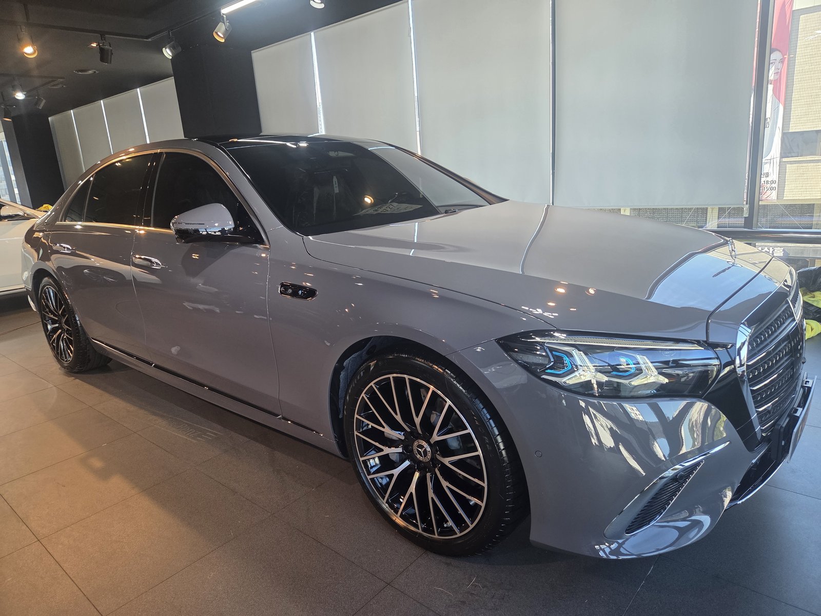 S500 웜그레이 전측면 - 부산 유리막코팅