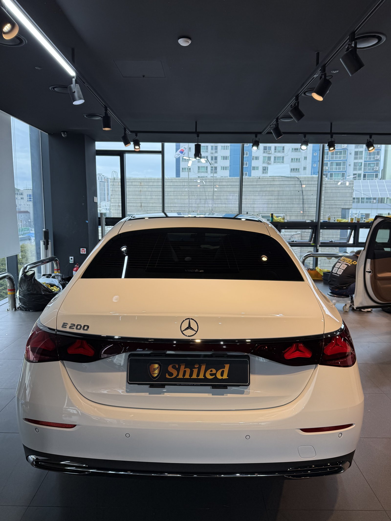 E200 EX 백색 후면