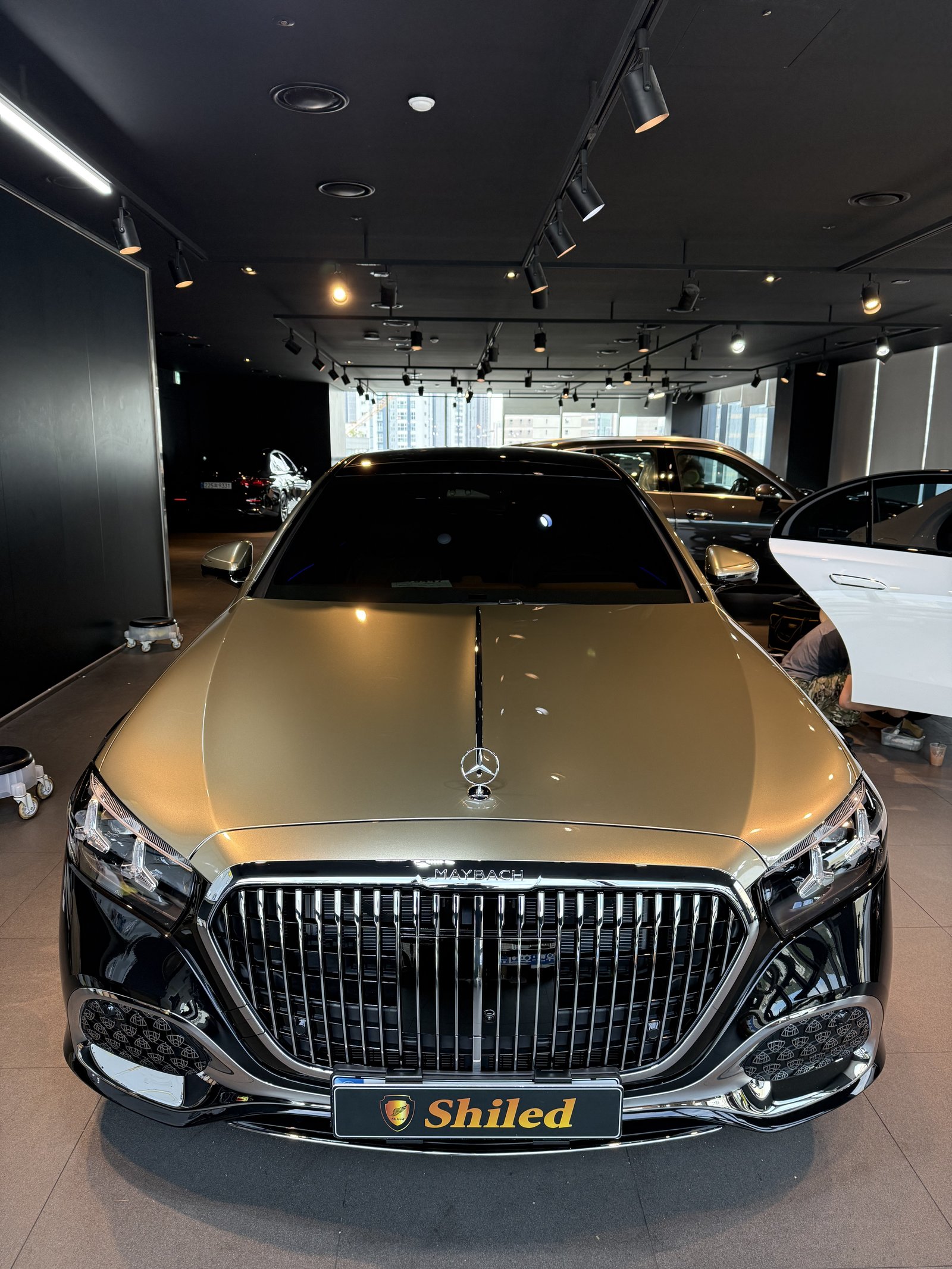 마이바흐 S580 투톤 정면