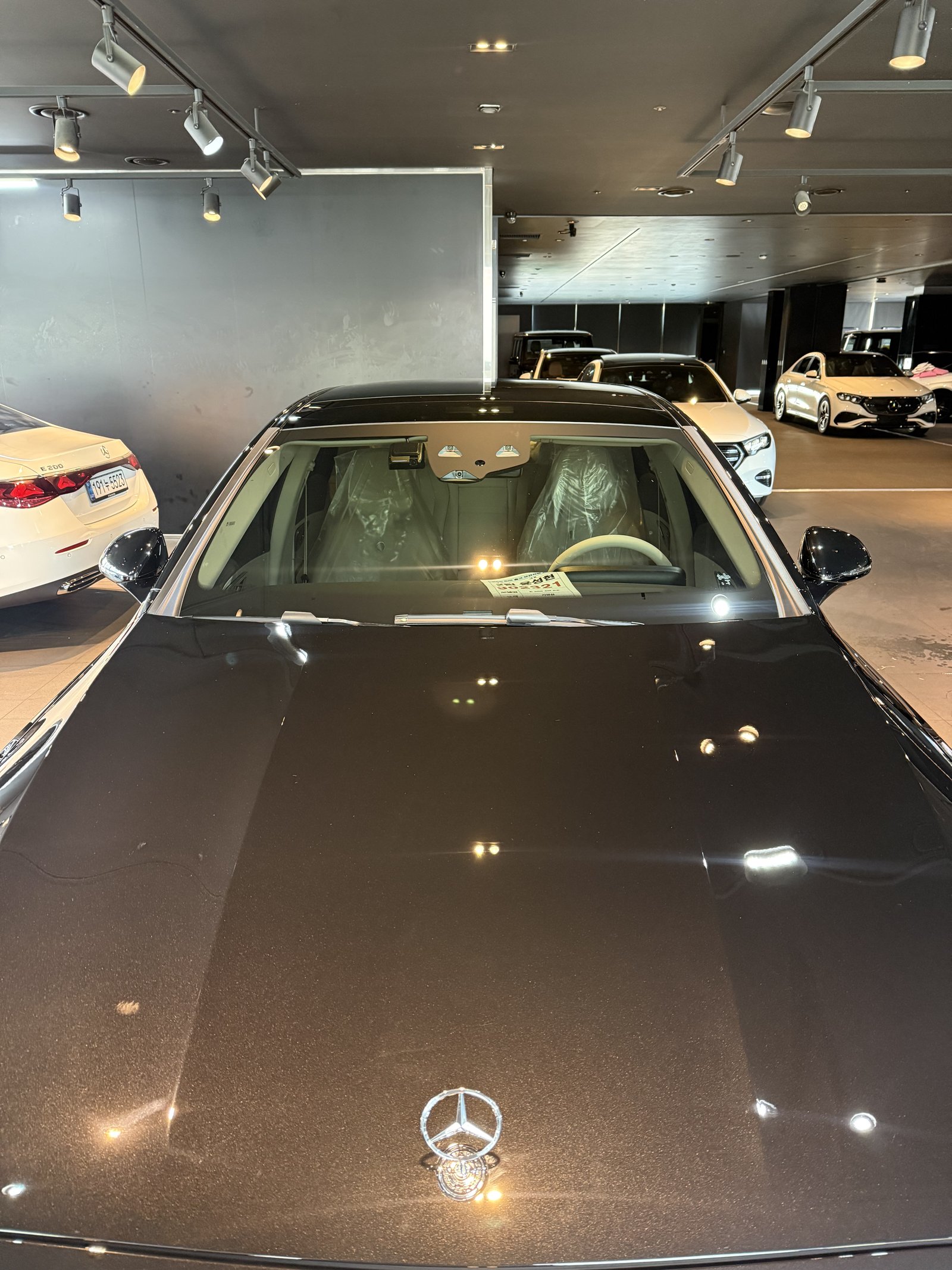 E300 EX 그레이 보닛 메탈릭