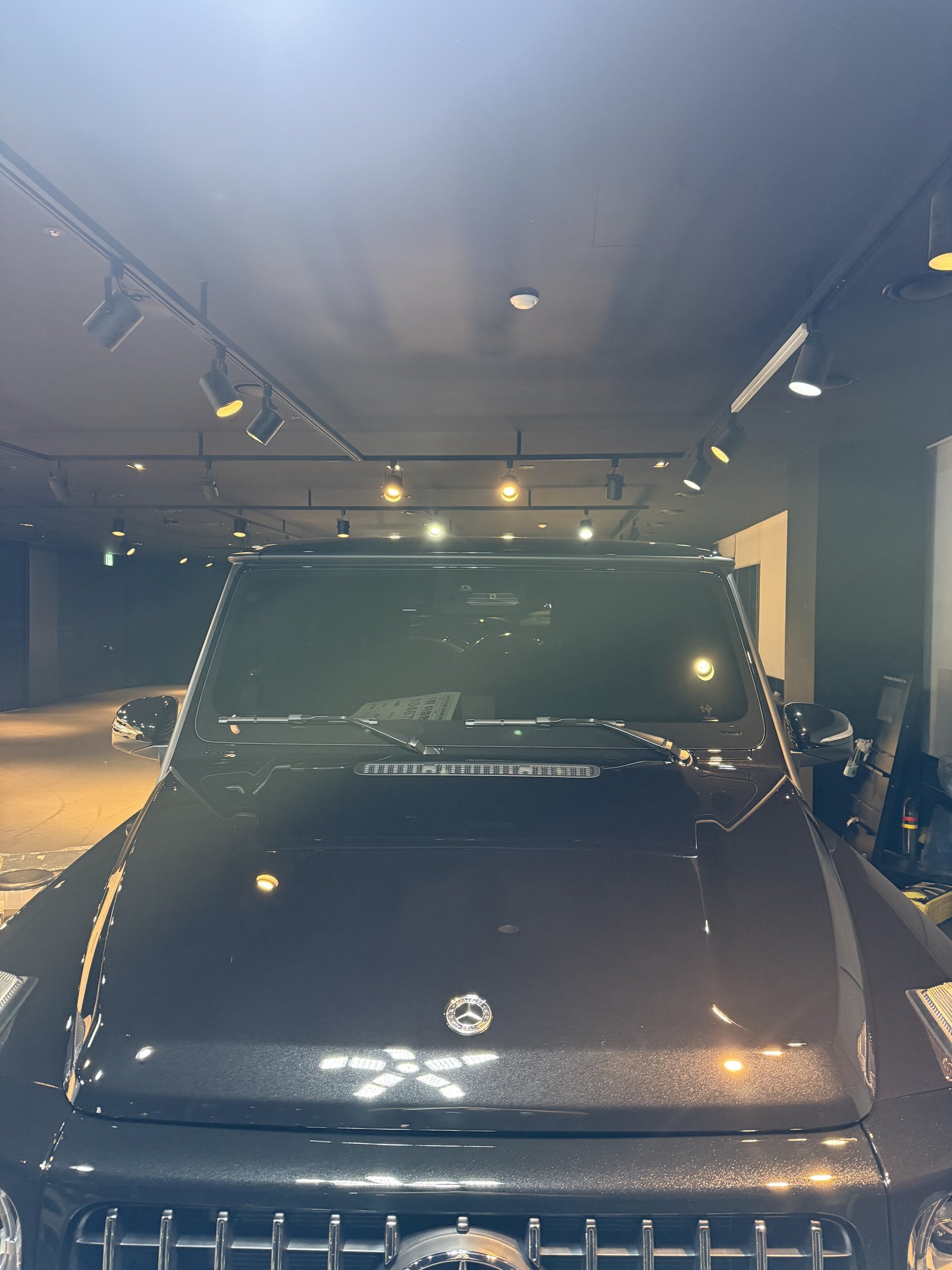 G450 검정 보닛